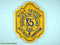 Click to enlarge 1985 Fort George Scout Campaign (Chenille)